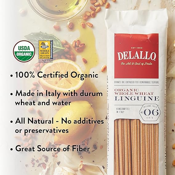 Organic Whole Wheat Linguine 16oz