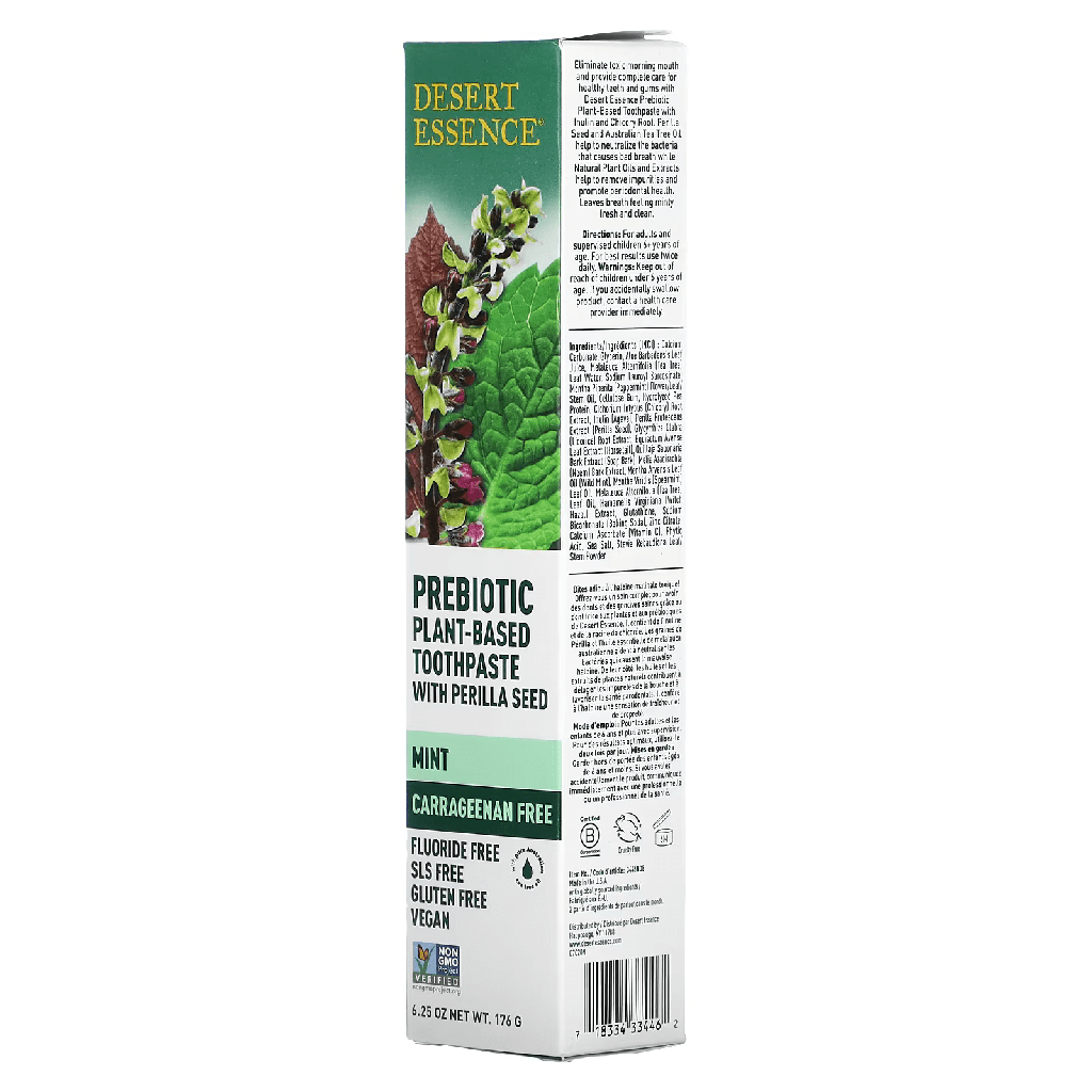 Prebiotic Plant-Based Toothpaste Mint 