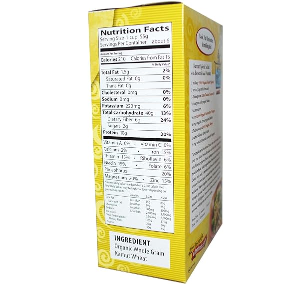 Kamut Spirals Organic 12oz