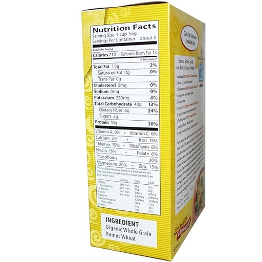 Kamut Spirals Organic 12oz
