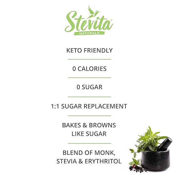 Organic stevia & Monkfruit 12oz