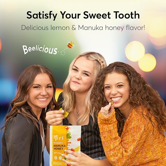 Manuka Honey Lemon Nuggets 3.5oz