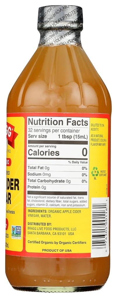 Apple Cider Vinegar 16oz
