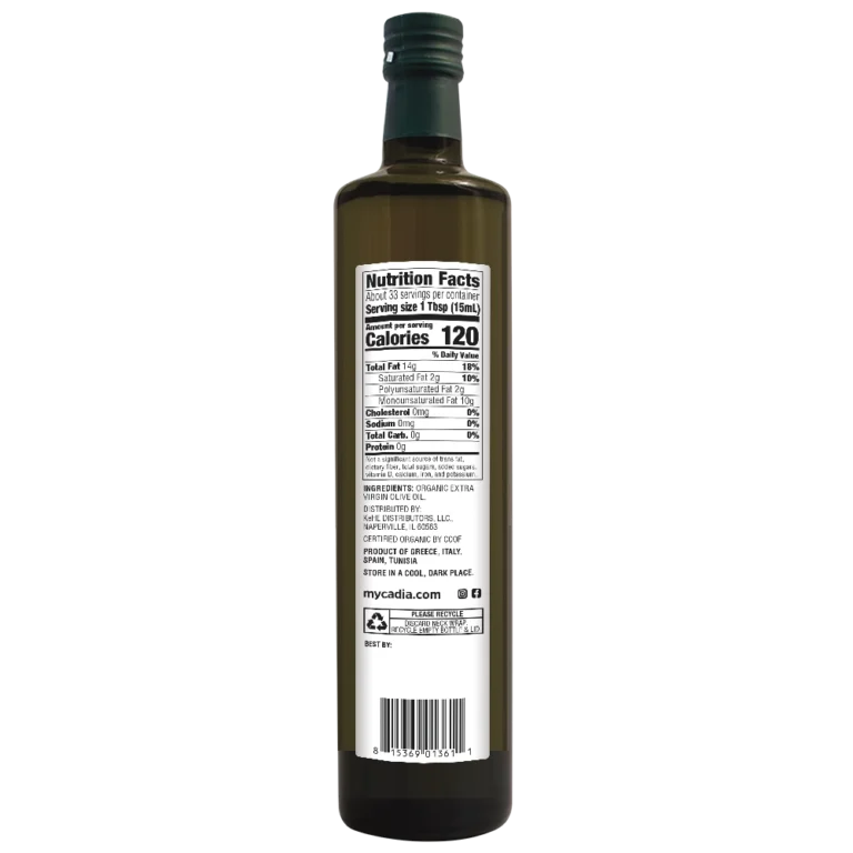 Organic Extra Virgin Olive Oil 16.9oz