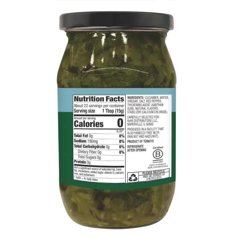 Relish Kosher Dill Pickle 12.5oz