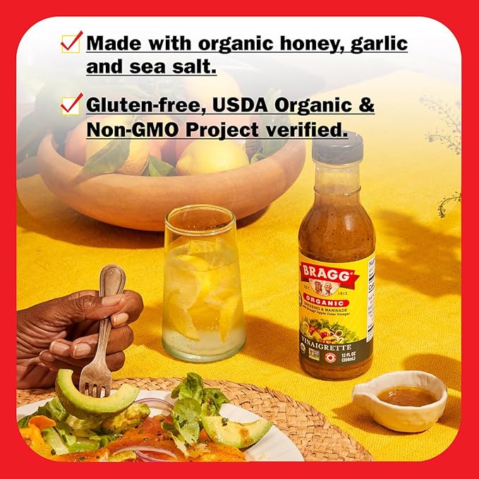 Organic Vinaigrette Salad Dressing 12oz
