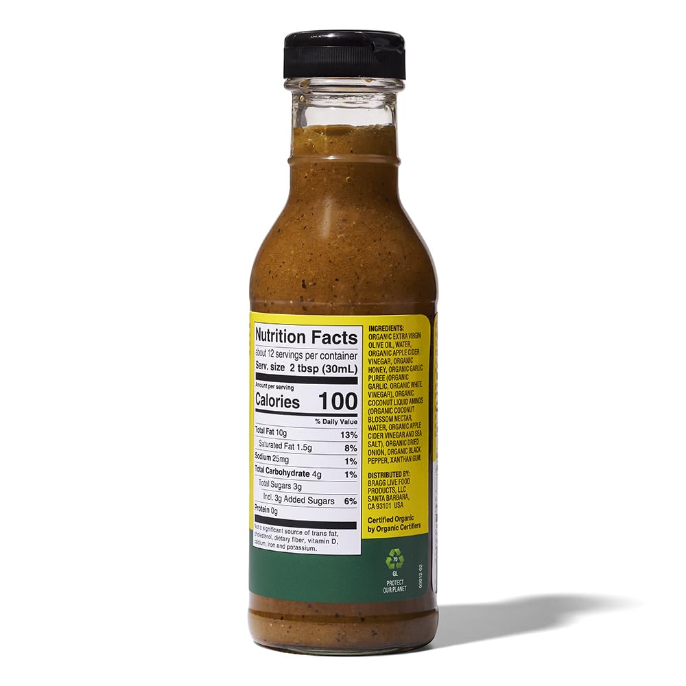 Organic Vinaigrette Salad Dressing 12oz