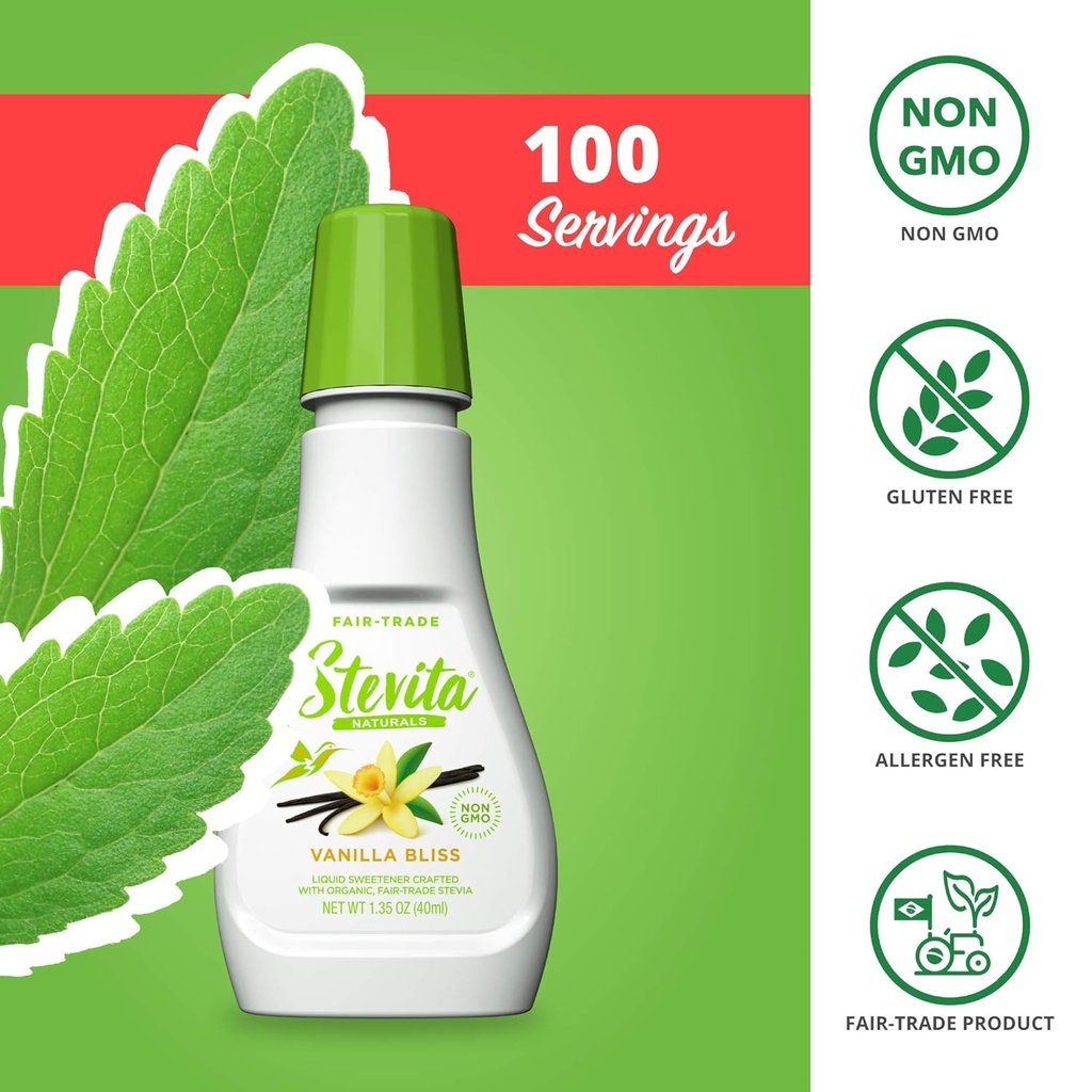 Vanilla Bliss Liquid Stevia 1.35oz