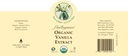 Vanilla Extract 100% Organic 2oz