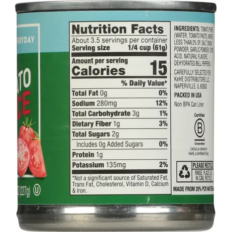 Tomato Sauce 8oz