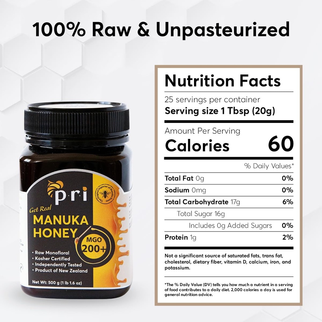 Manuka Honey Bio-Active 20+ MGO 20 17.6oz