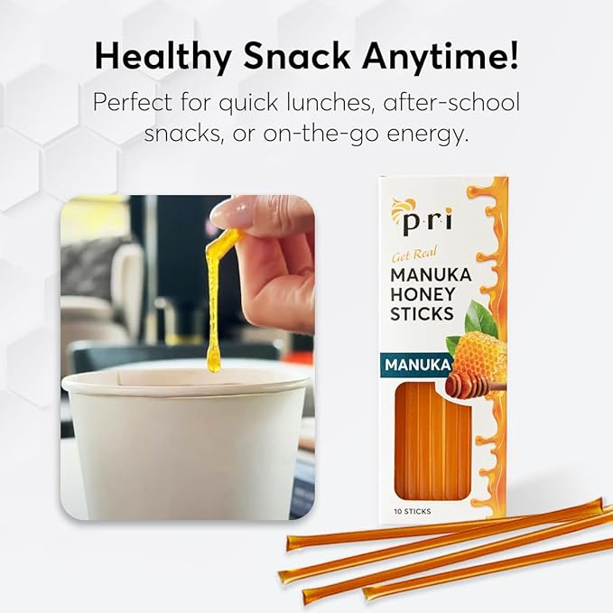 Manuka Honey Sticks MGO 60+ 10 Sticks