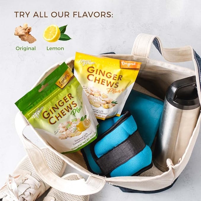 Ginger Chew Lemon Plus 3oz
