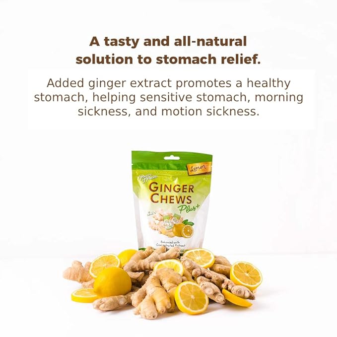 Ginger Chew Lemon Plus 3oz