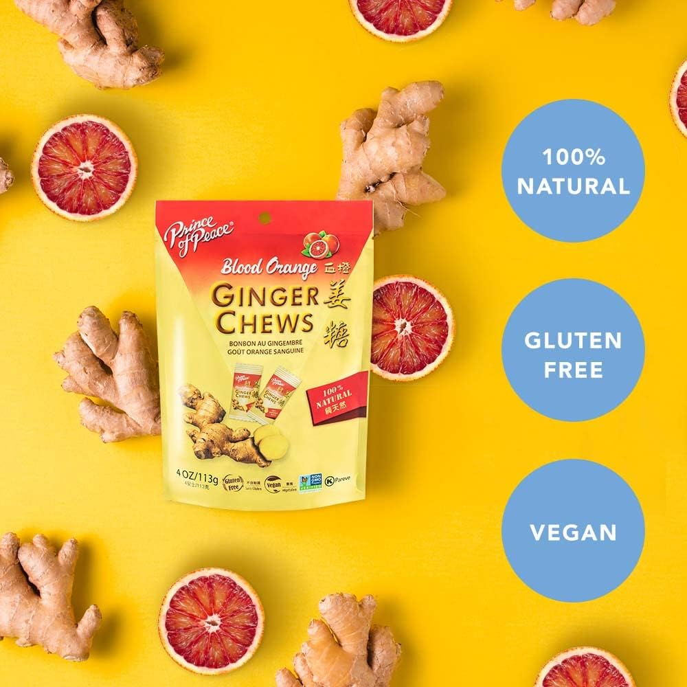 Ginger Chew Blood Orange 4oz