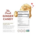 Gin Gins Spicy Apple Ginger Chew 3oz