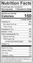 Non-dairy Vanilla Sandwich 11oz 4 Sandwiches 