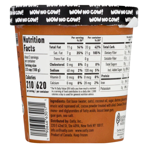 Ice Cream Chocolate Non Dairy 1 Pint