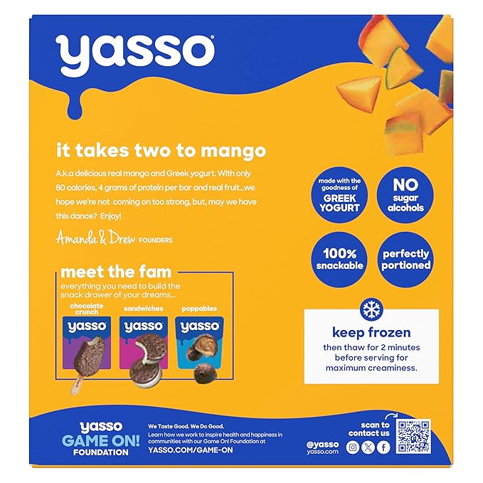 Creamy Mango Bar 14oz 4 Bars