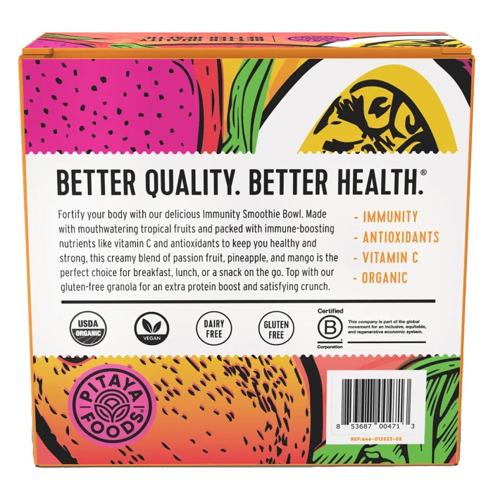 Organic Immunity Smoothie Bowl 6oz