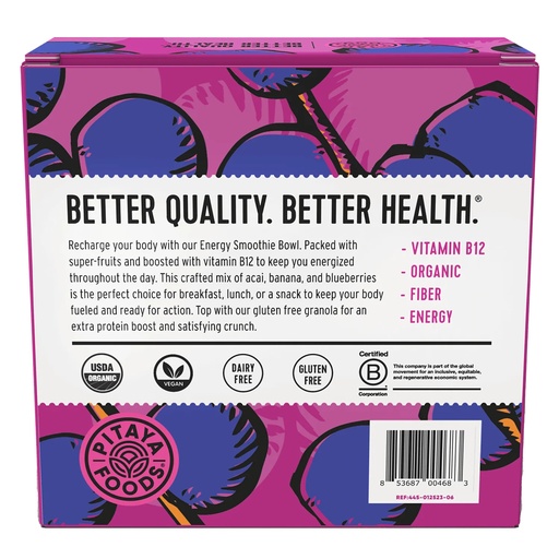 Organic Energy Bowl 6oz