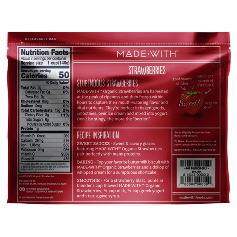 Organic Stawberries 10oz
