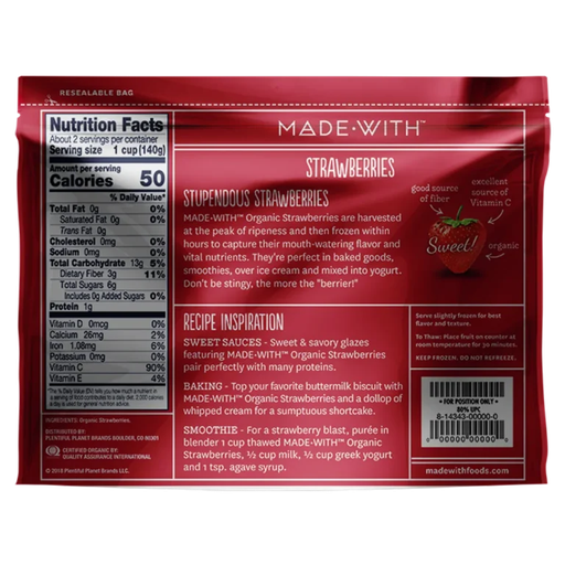 Organic Stawberries 10oz