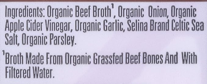 Bone Beef Broth Organic 24oz