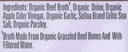 Bone Beef Broth Organic 24oz