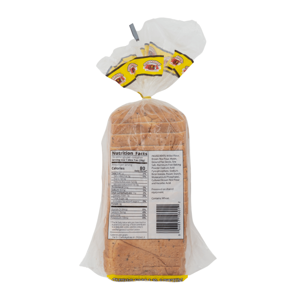 Millet & Flax Bread 16oz