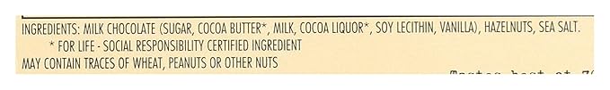 Hazelnuts in Milk Chocolate Bar 3.2oz