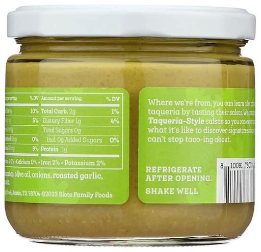 Salsa Creamy Jalapeno 10.5oz