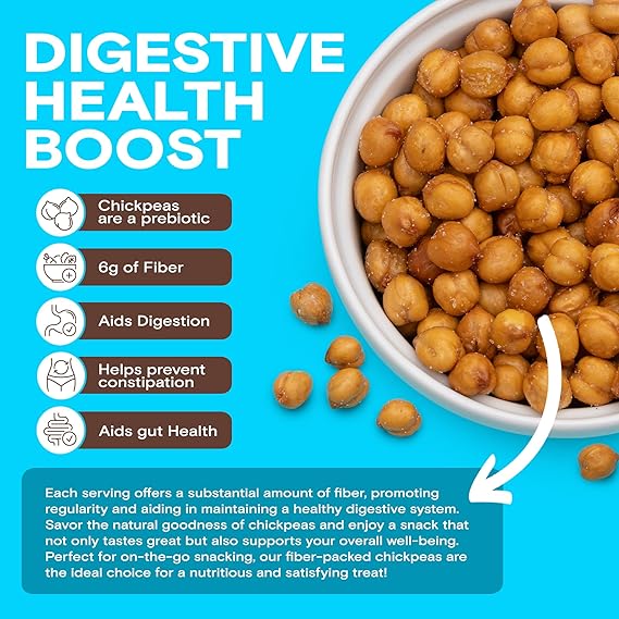 Chickpeas Roasted in Sea Salt 5oz