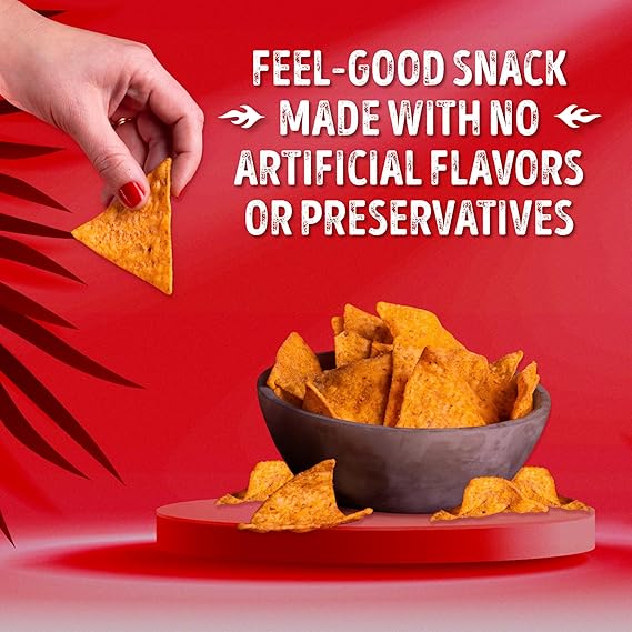 Scorchin Sauce Tortilla Chips 7.8oz