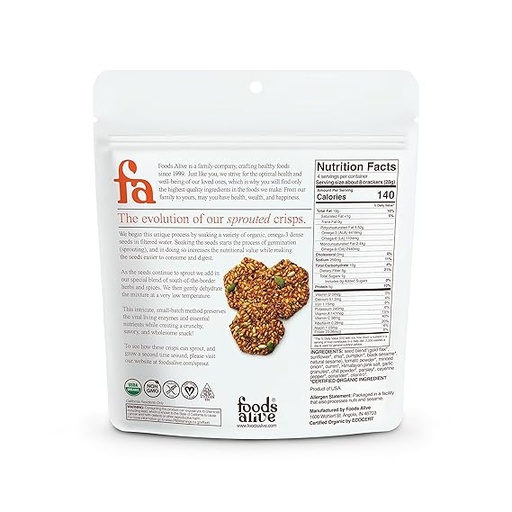 Salsa Fresca Sprouted Crisp 4oz