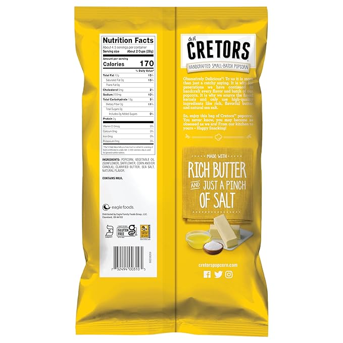 Farmhouse Butter Popcorn 4.5 oz 
