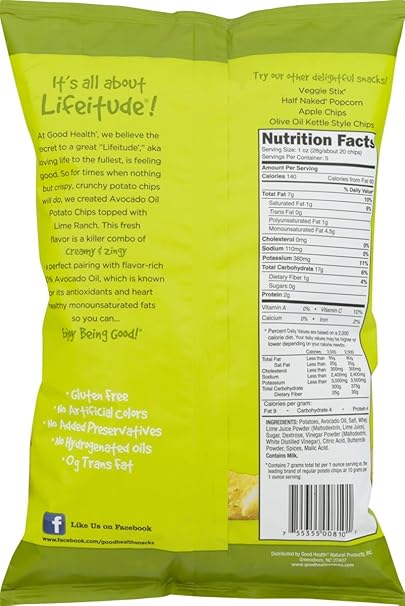Avocado Lime Ranch Chip 5oz