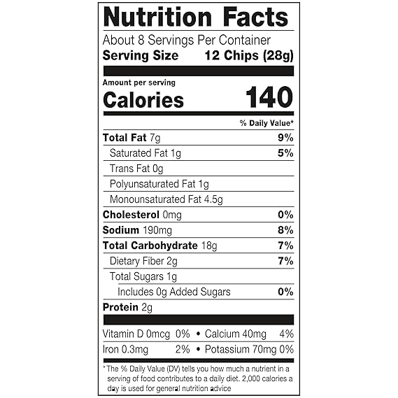 Nacho Cheese Chips 7.8oz