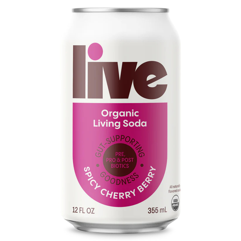 Spicy Cherry Berry Kombucha 12oz