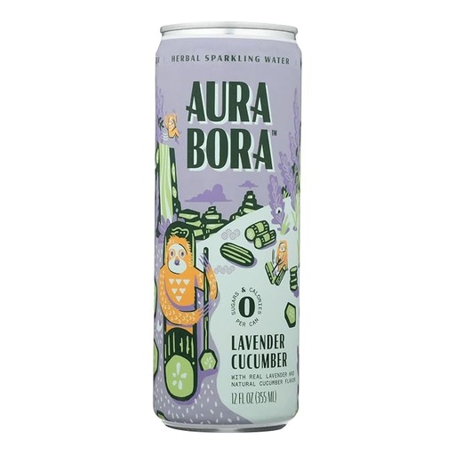 Lavender & Cucumber Sparkling Water 12oz