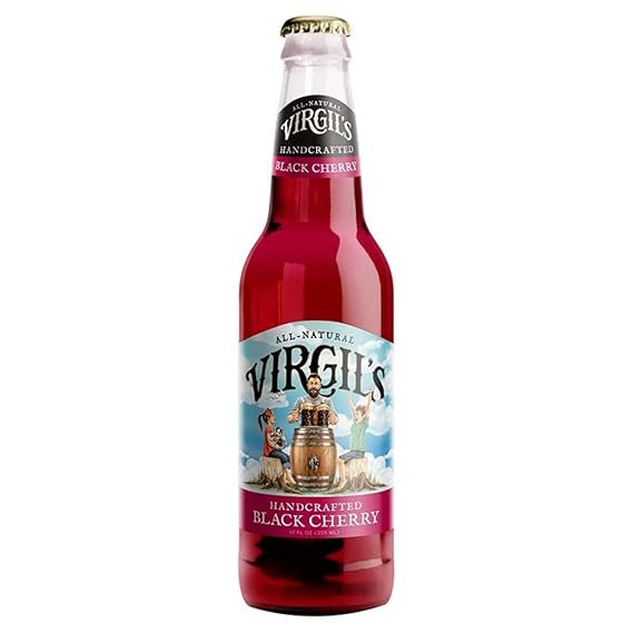 Black Cherry Cream Soda 12oz
