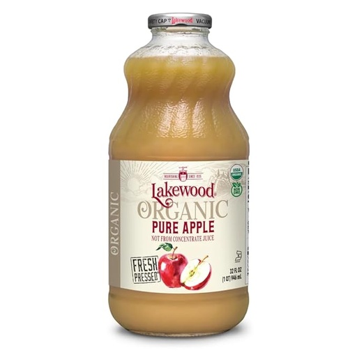 Unfiltered Apple Juice Organic 32oz
