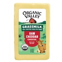 Cheese Raw Cheddar Mild Organic 8oz