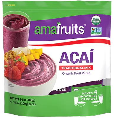 Organic Acai Traditional Mix 14oz
