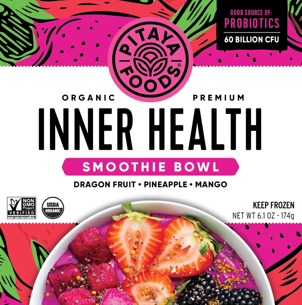 Organic Inner Health Smoothie Bowl 6oz