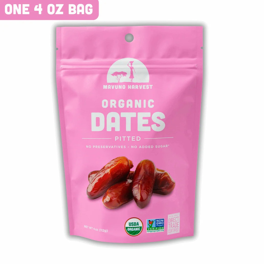 Pitted Dates Fruit Organic 4oz 