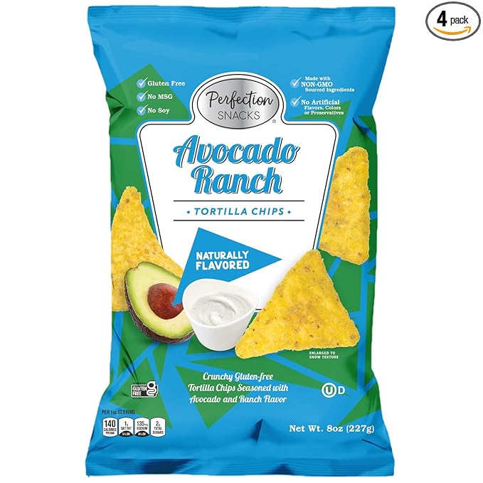 Avocado Ranch Tortilla Chip 8oz