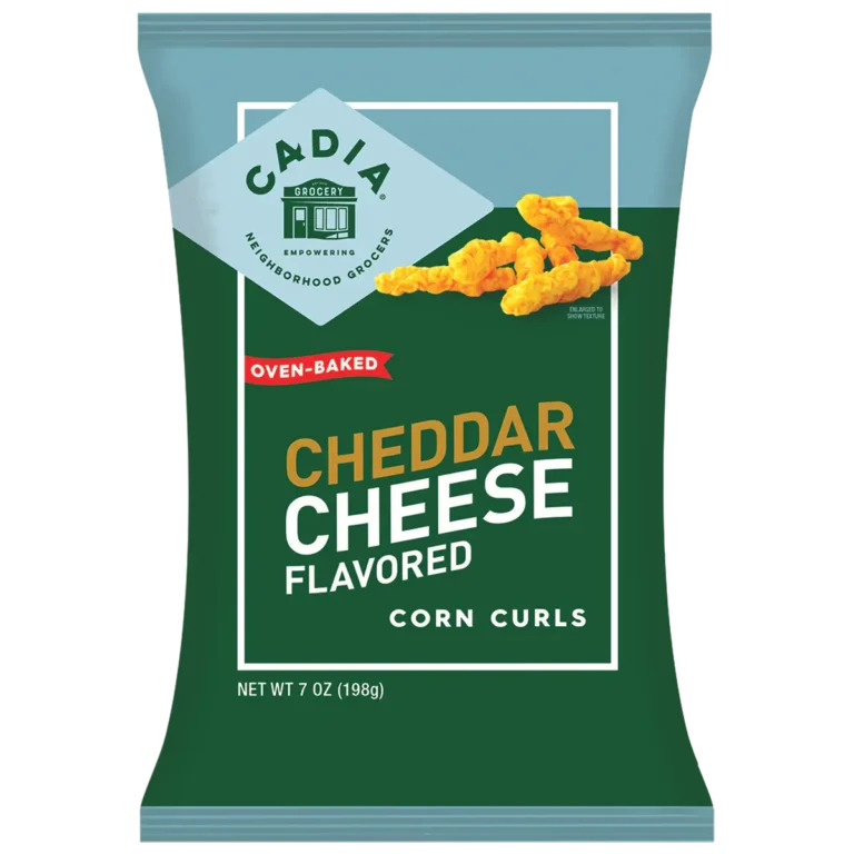 Baked Cheddar Cheese Corn Curl 7 oz 