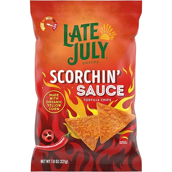 Scorchin Sauce Tortilla Chips 7.8oz
