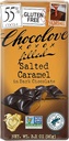 Salted Caramel 55% Dark Chocolate Bar 3.2oz